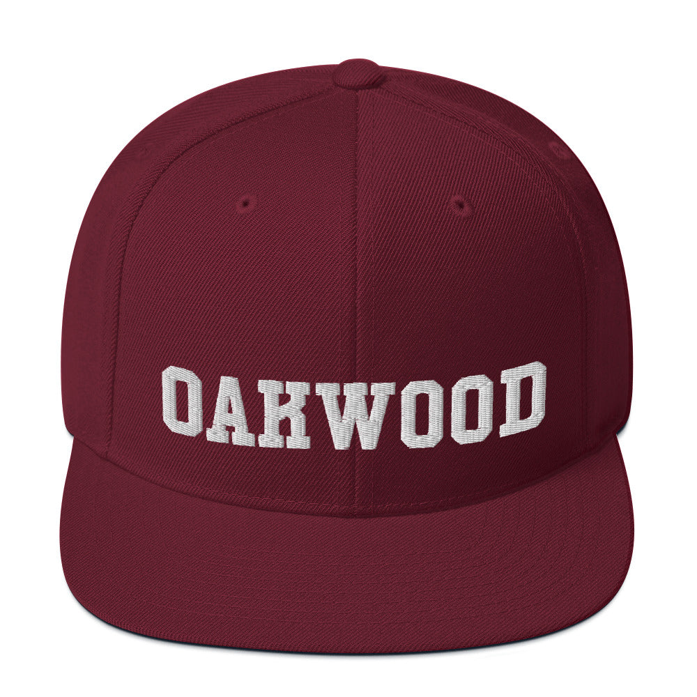 Oakwood Staten Island NYC Snapback Hat