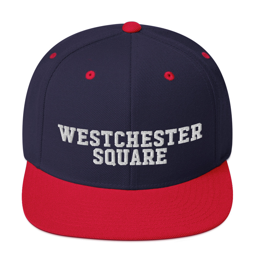 Westchester Square Bronx NYC Snapback Hat