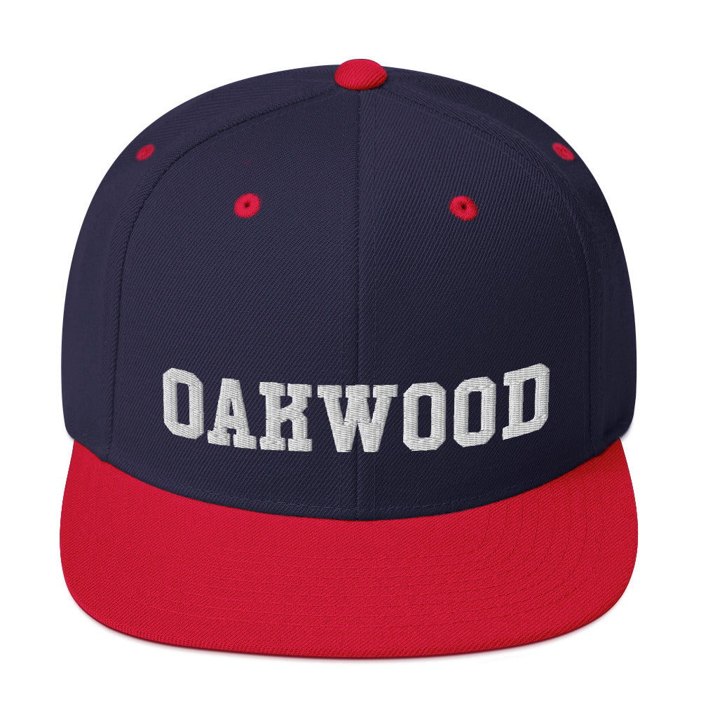 Oakwood Staten Island NYC Snapback Hat