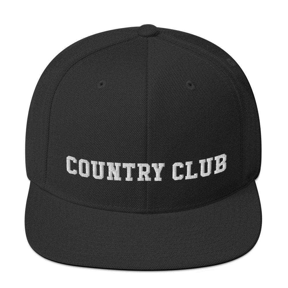 Country Club Snapback Hat - Vivant Garde