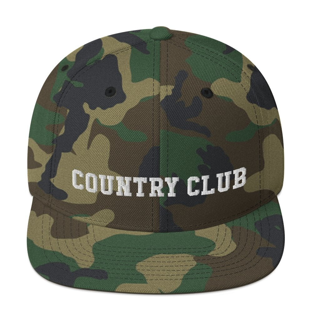 Country Club Snapback Hat - Vivant Garde