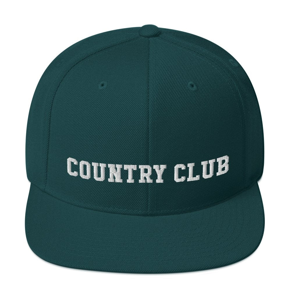 Country Club Snapback Hat - Vivant Garde