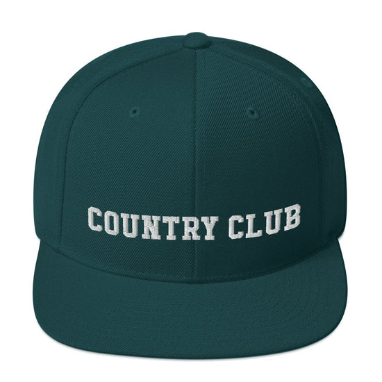 Country Club Snapback Hat - Vivant Garde