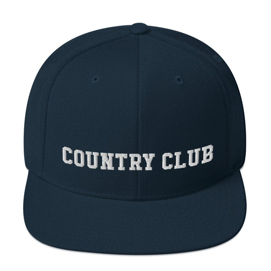Country Club Snapback Hat - Vivant Garde
