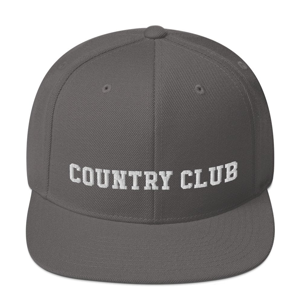 Country Club Snapback Hat - Vivant Garde