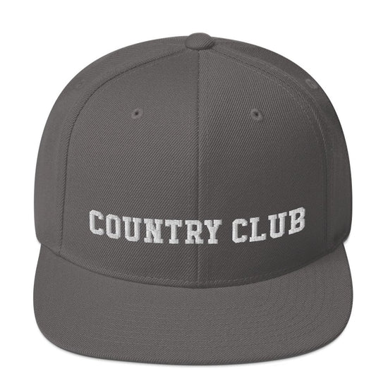 Country Club Snapback Hat - Vivant Garde