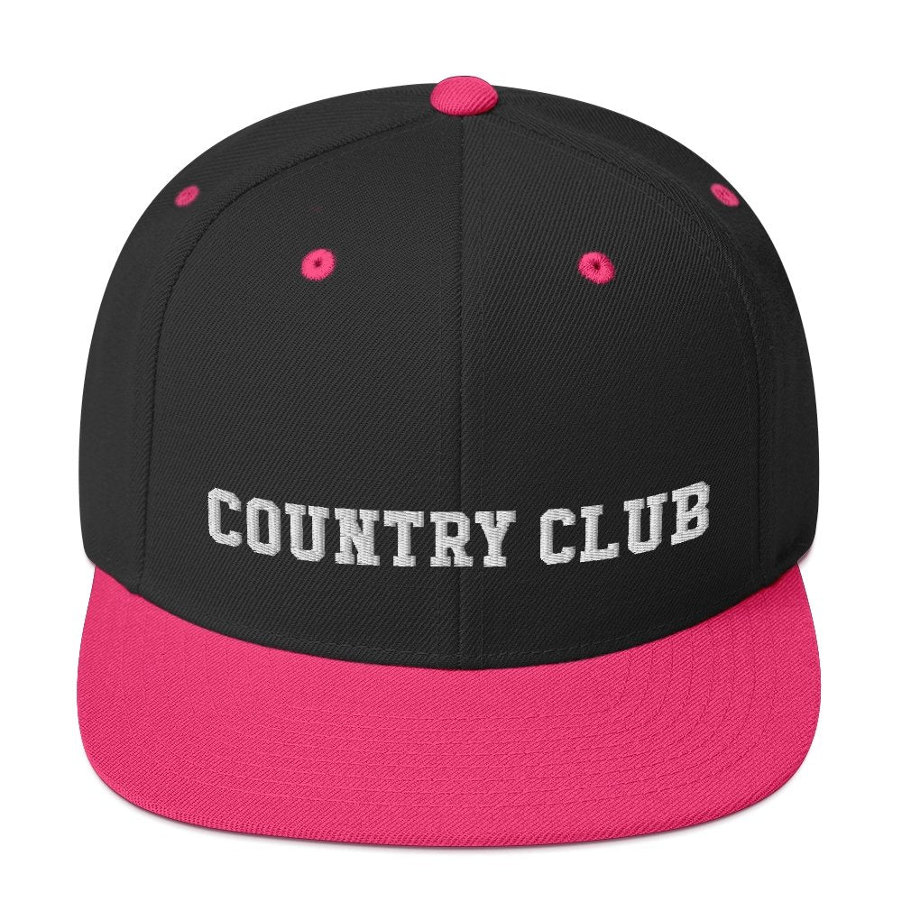Country Club Snapback Hat - Vivant Garde