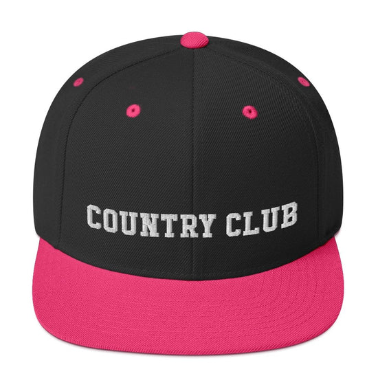 Country Club Snapback Hat - Vivant Garde