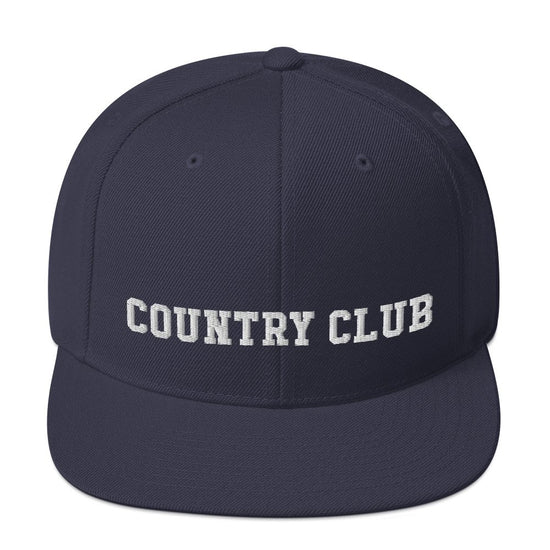 Country Club Snapback Hat - Vivant Garde