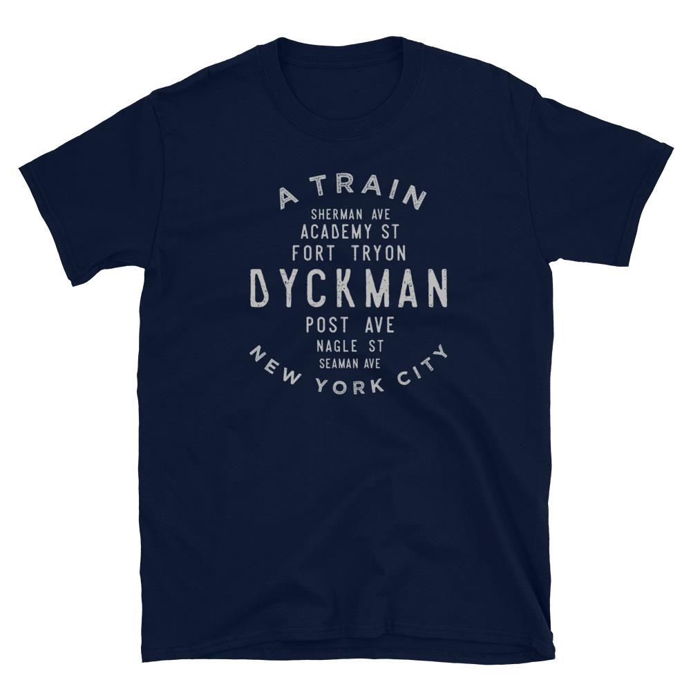 Dyckman Manhattan Unisex Grid Tee - Vivant Garde