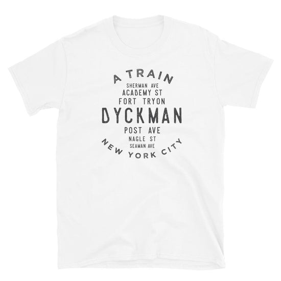 Dyckman Manhattan Unisex Grid Tee - Vivant Garde