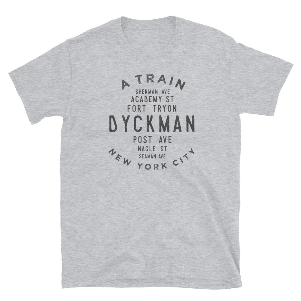 Dyckman Manhattan Unisex Grid Tee - Vivant Garde