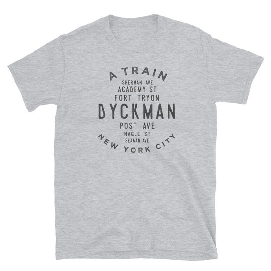 Dyckman Manhattan Unisex Grid Tee - Vivant Garde