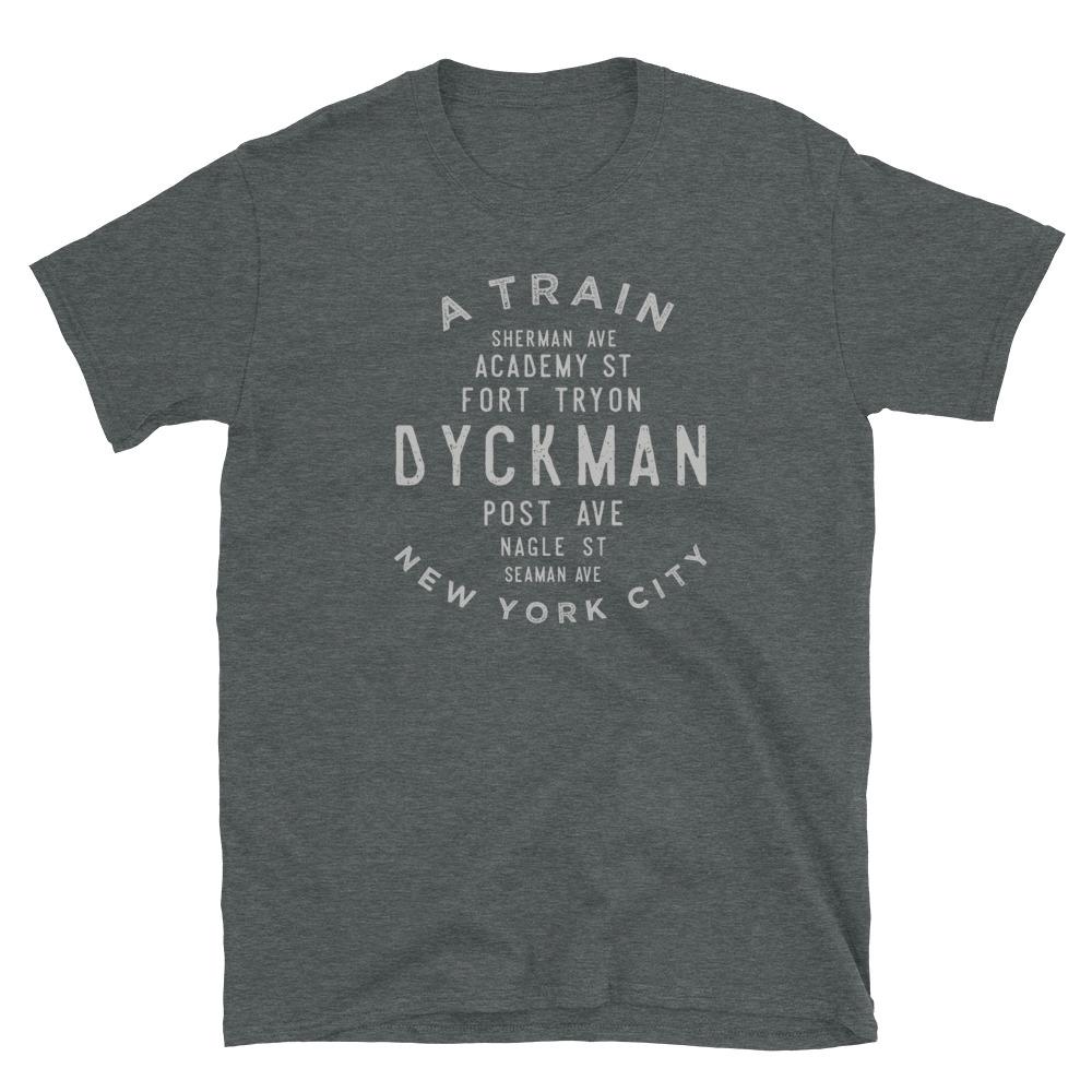 Dyckman Manhattan Unisex Grid Tee - Vivant Garde
