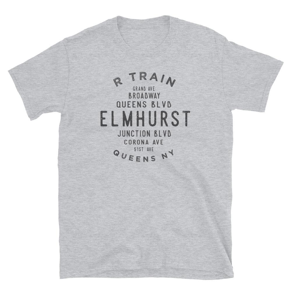 Elmhurst Queens Unisex Grid Tee - Vivant Garde