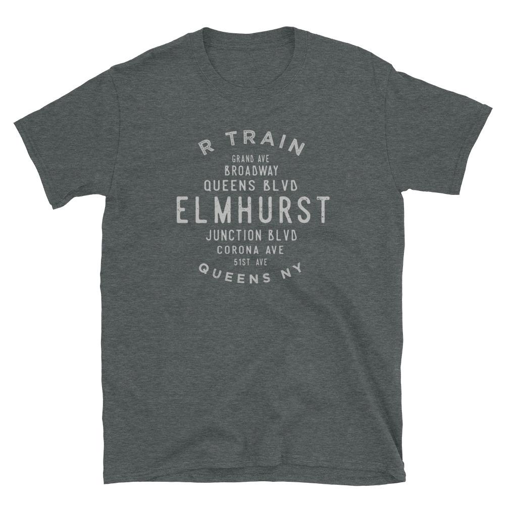 Elmhurst Queens Unisex Grid Tee - Vivant Garde