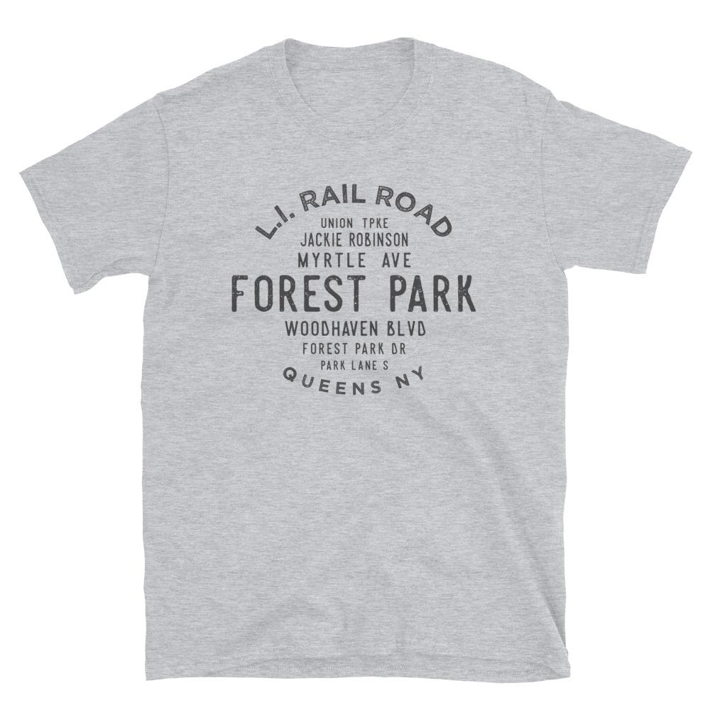 Forest Park Queens Unisex Grid Tee - Vivant Garde