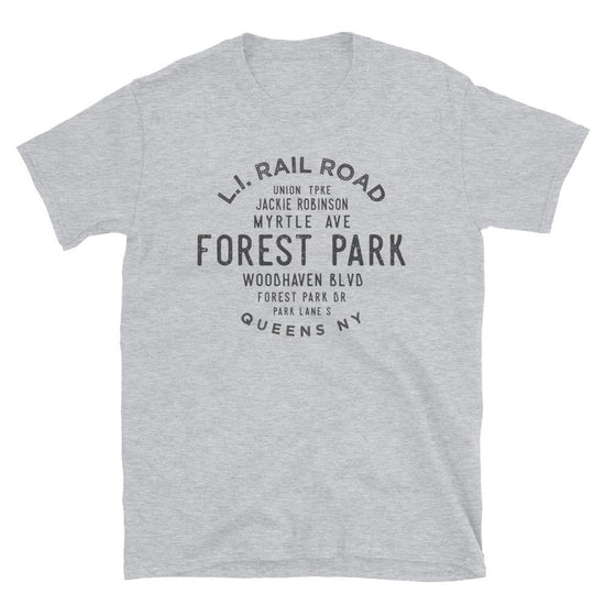 Forest Park Queens Unisex Grid Tee - Vivant Garde