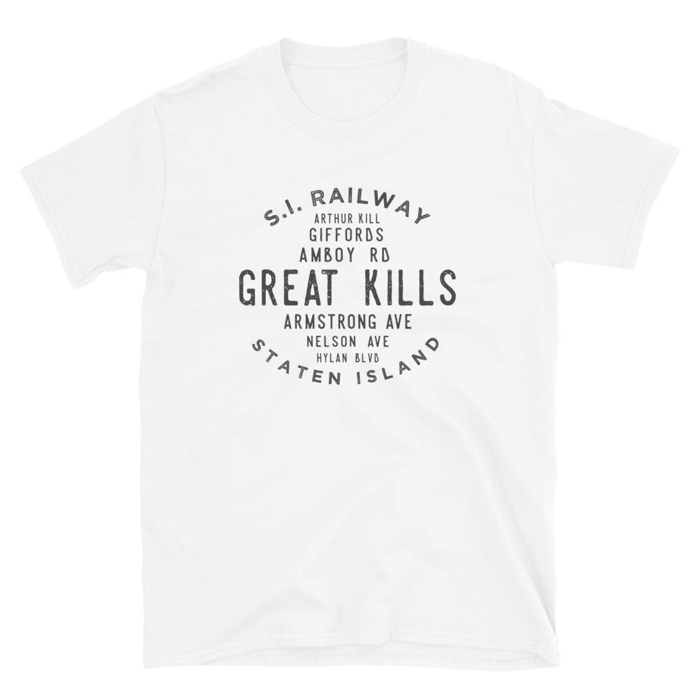 Great Kills Staten Island Unisex Grid Tee - Vivant Garde