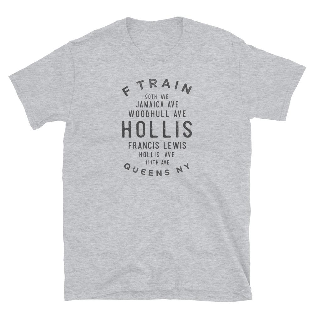 Hollis Queens Unisex Grid Tee - Vivant Garde
