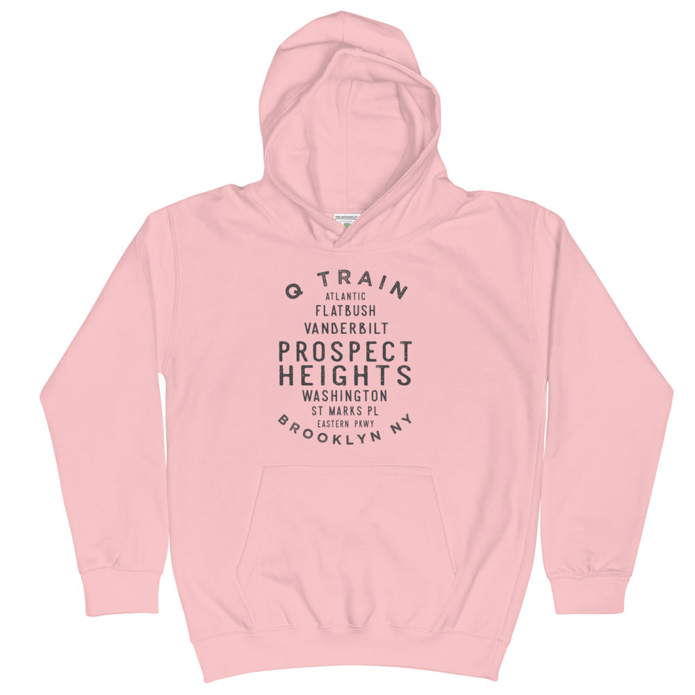 Prospect Heights Brooklyn NYC Kids Hoodie
