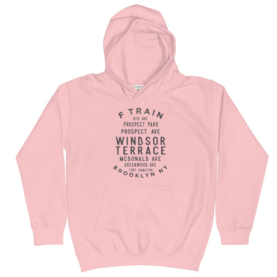 Windsor Terrace Brooklyn NYC Kids Hoodie