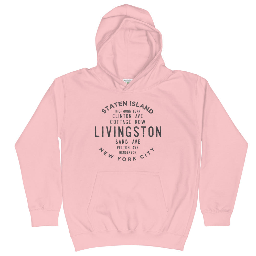 Livingston Staten Island NYC Kids Hoodie
