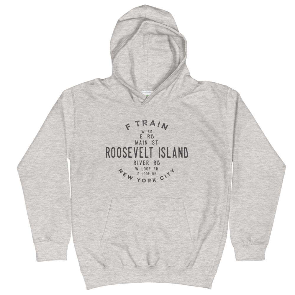 Roosevelt Island Manhattan NYC Kids Hoodie