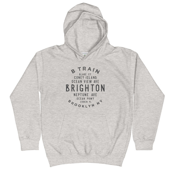 Brighton Beach Brooklyn NYC Kids Hoodie