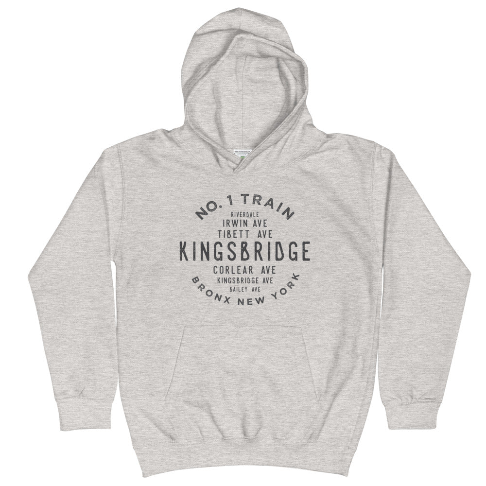 Kingsbridge Bronx NYC Kids Hoodie