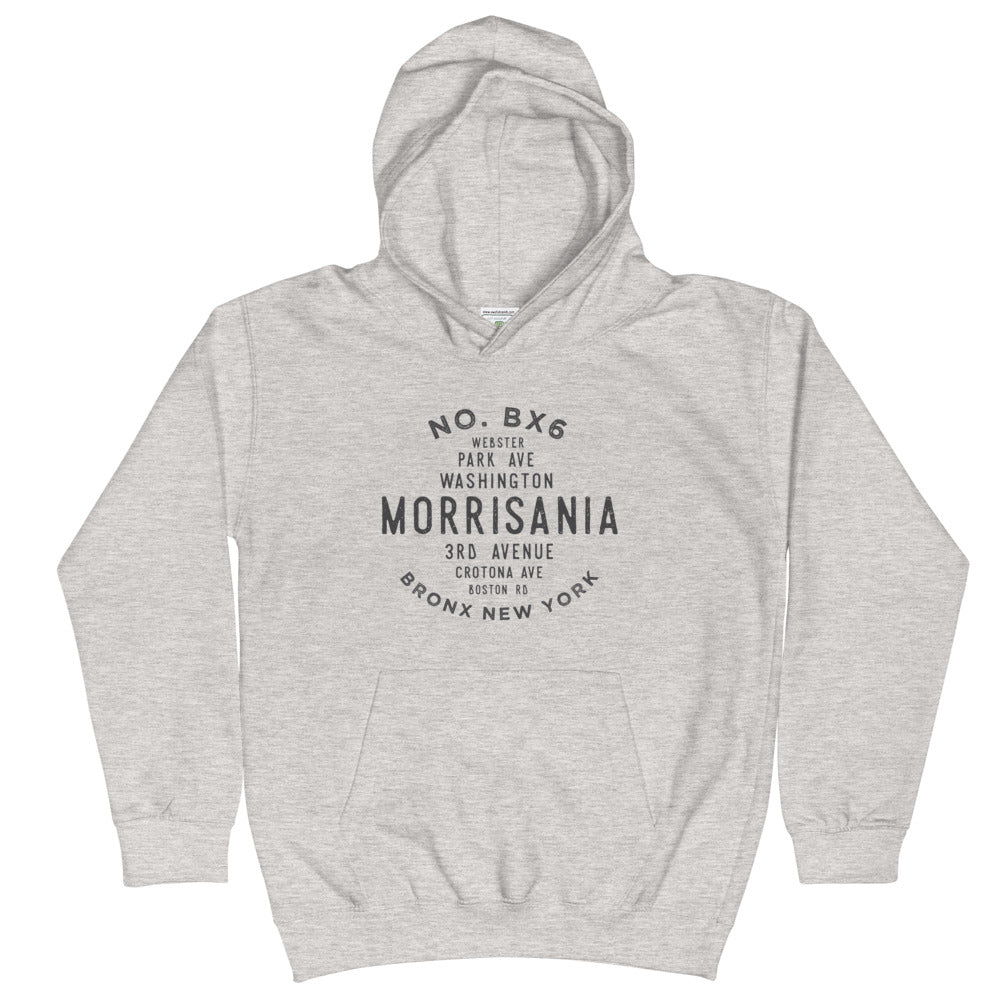 Morrisania Bronx NYC Kids Hoodie