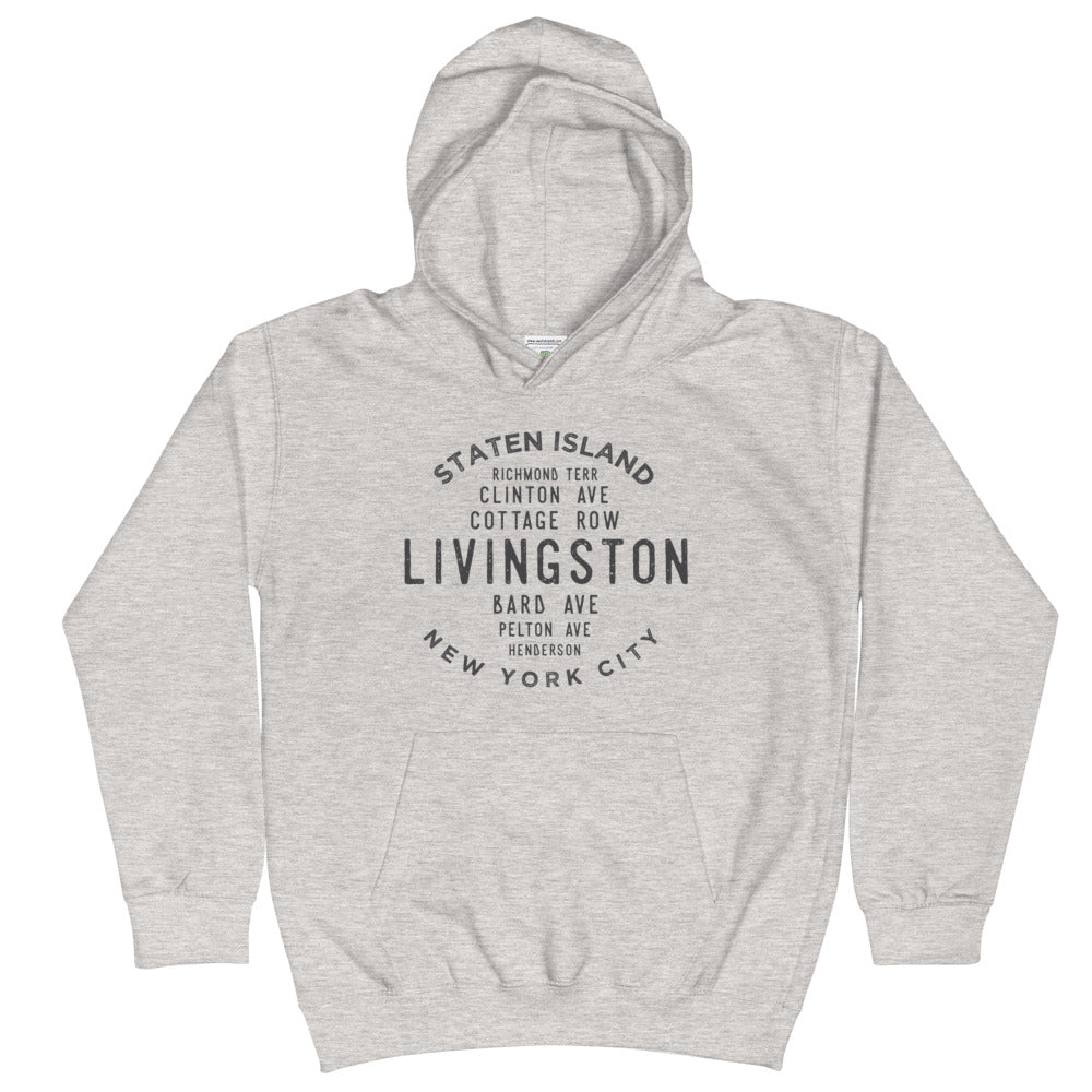 Livingston Staten Island NYC Kids Hoodie