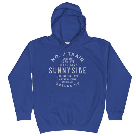 Sunnyside Queens NYC Kids Hoodie