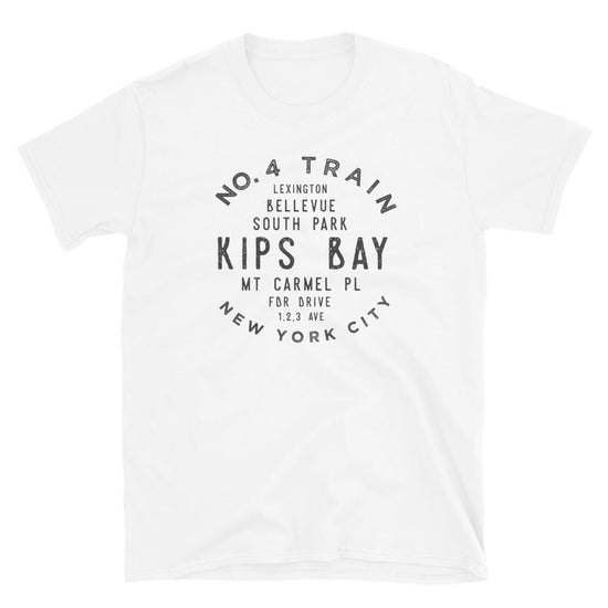 Kips Bay Manhattan Unisex Grid Tee - Vivant Garde