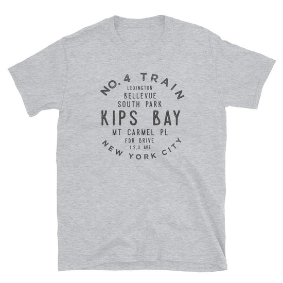 Kips Bay Manhattan Unisex Grid Tee - Vivant Garde