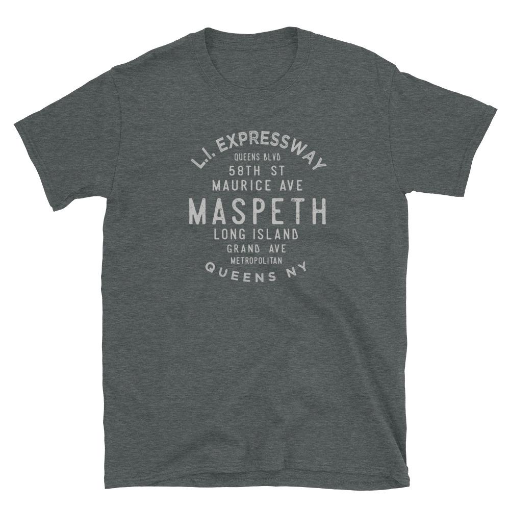 Maspeth Queens Unisex Grid Tee - Vivant Garde