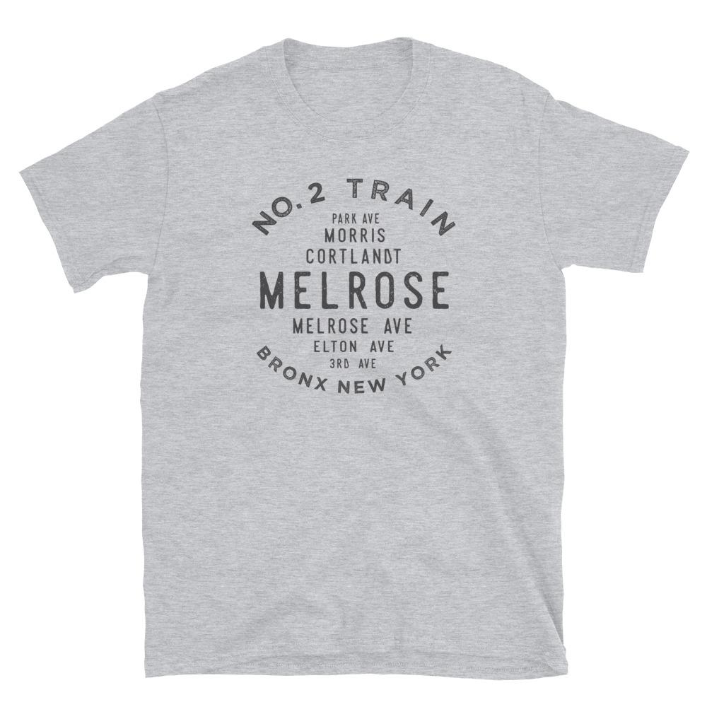 Melrose Bronx Unisex Grid Tee - Vivant Garde