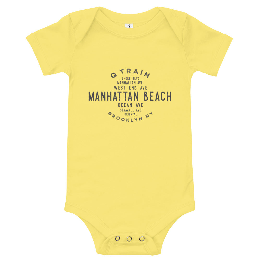 Manhattan Beach Brooklyn NYC Infant Bodysuit