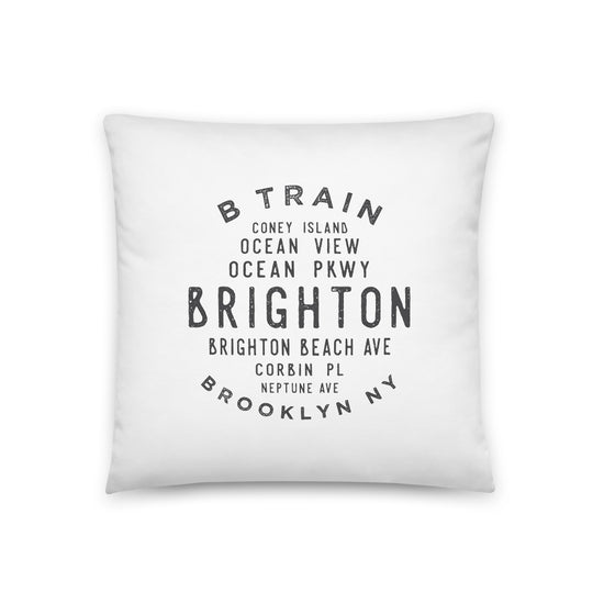 Brighton Beach Pillow - Vivant Garde