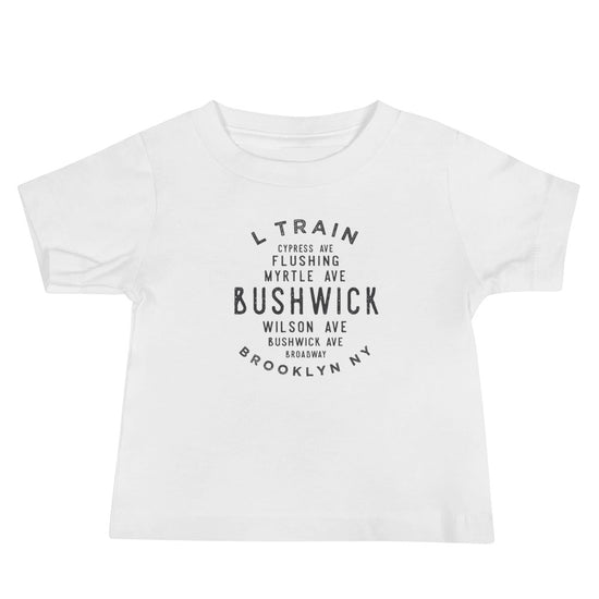 Bushwick Brooklyn NYC Baby Jersey Tee