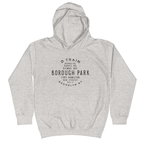 Borough Park Brooklyn NYC Kids Hoodie