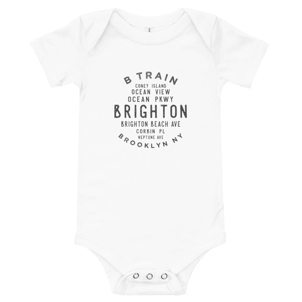 Brighton Beach Brooklyn NYC Infant Bodysuit