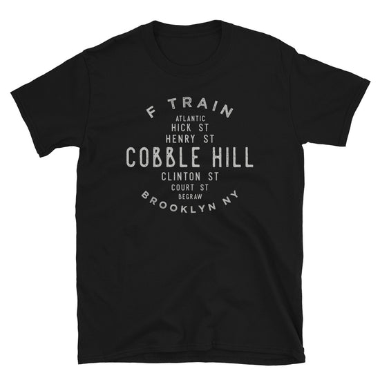 Cobble Hill Brooklyn NYC Adult Mens Grid Tee