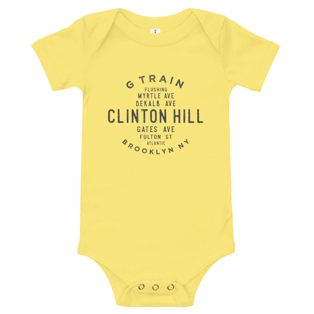 Clinton Hill Brooklyn NYC Infant Bodysuit