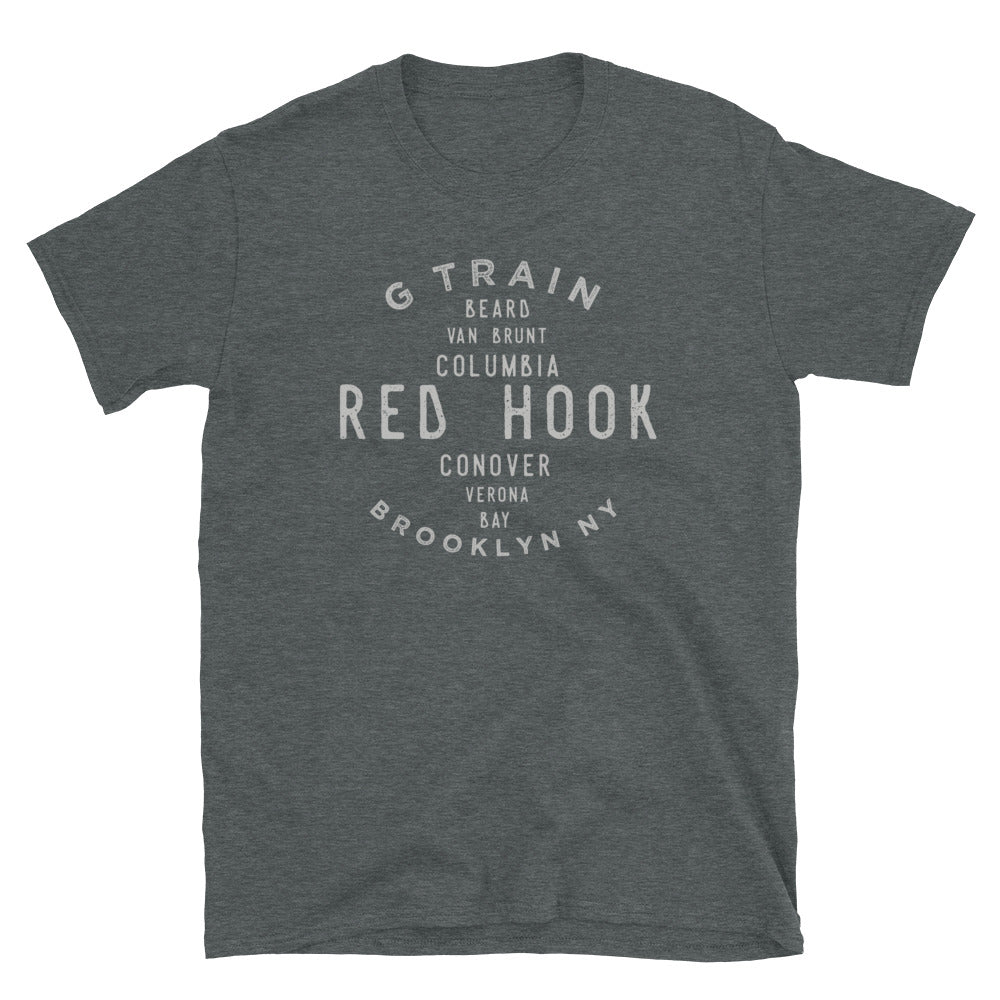 Red Hook Brooklyn NYC Adult Mens Grid Tee