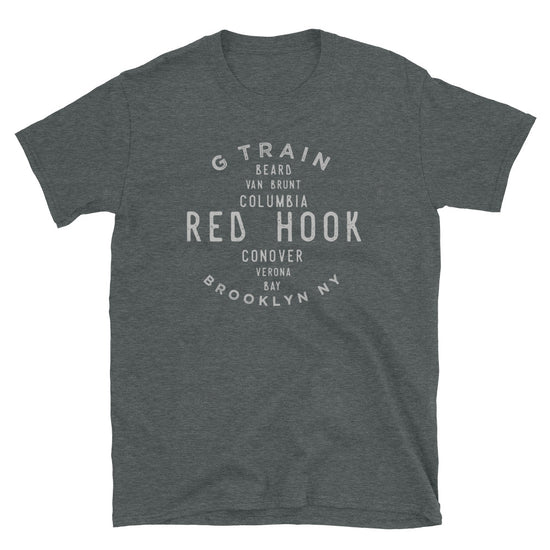 Red Hook Brooklyn NYC Adult Mens Grid Tee