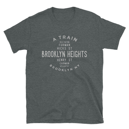 Brooklyn Heights Brooklyn NYC Adult Mens Grid Tee