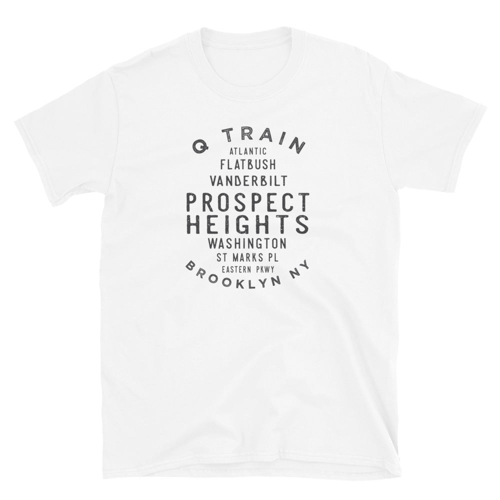 Prospect Heights Brooklyn NYC Adult Mens Grid Tee