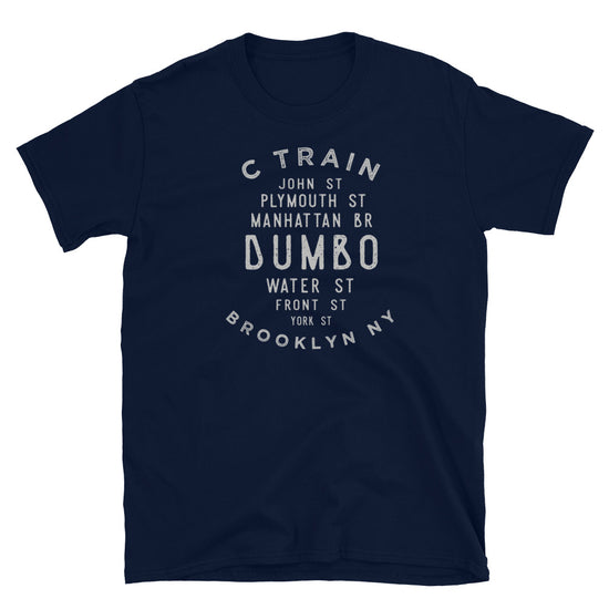 Dumbo Brooklyn NYC Adult Mens Grid Tee