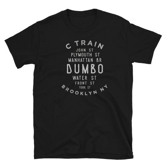 Dumbo Brooklyn NYC Adult Mens Grid Tee